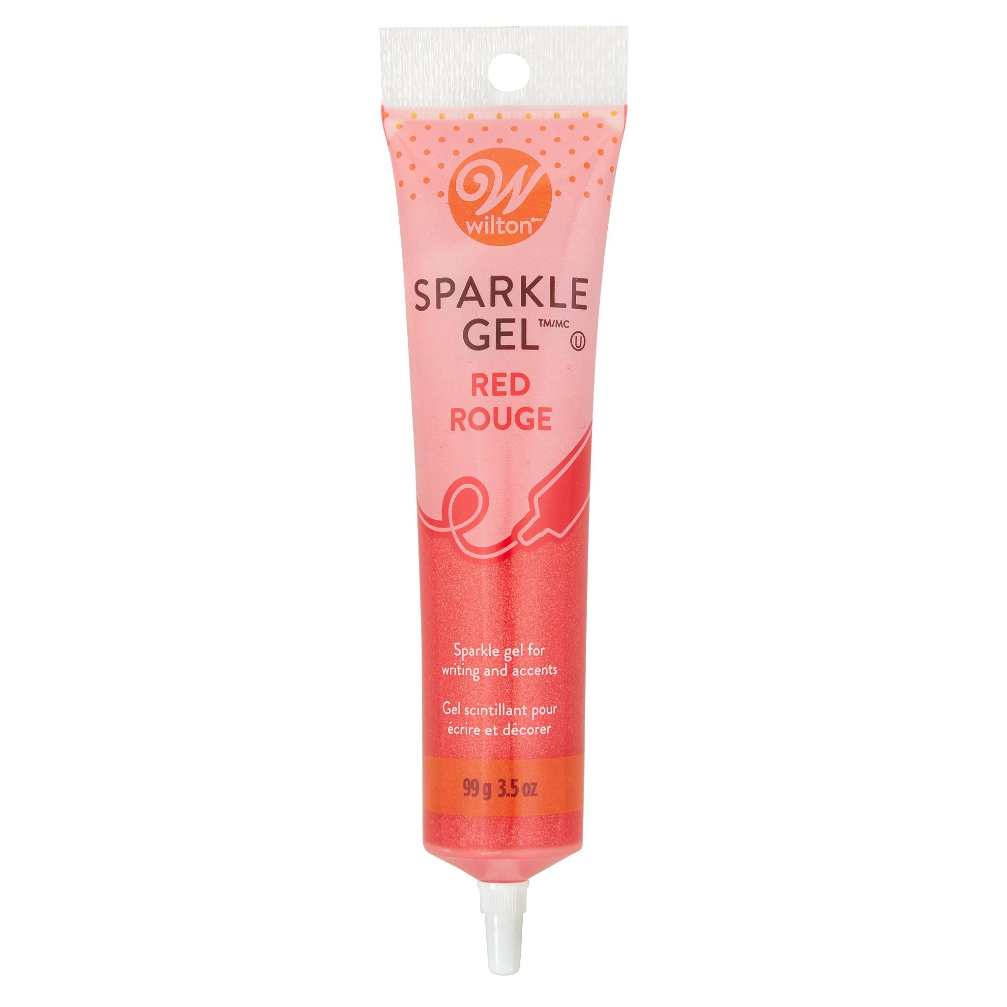 Wilton Red Sparkle Gel Icing 3.5oz (99g)