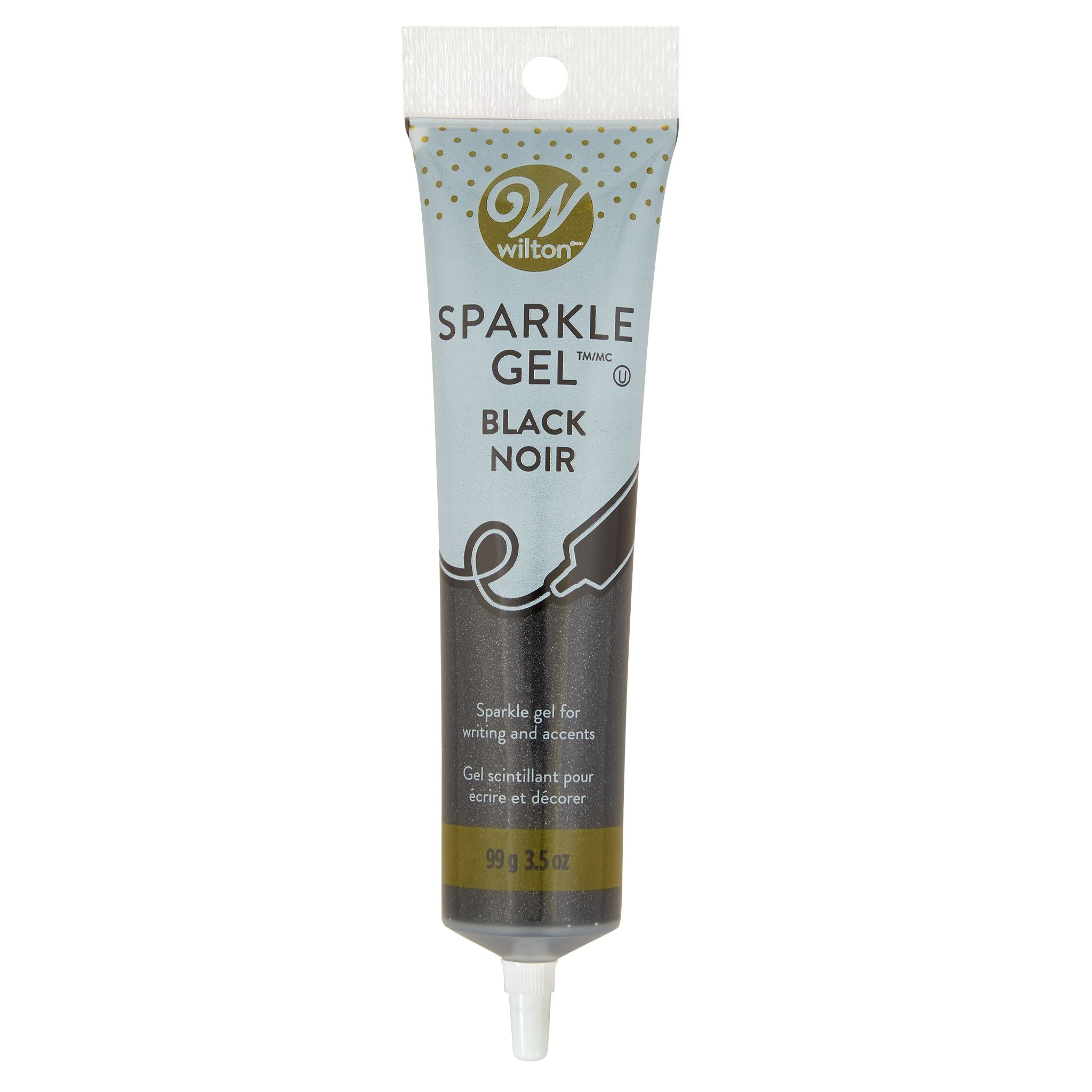 Wilton Black Sparkle Gel Icing 3.5oz (99g) 