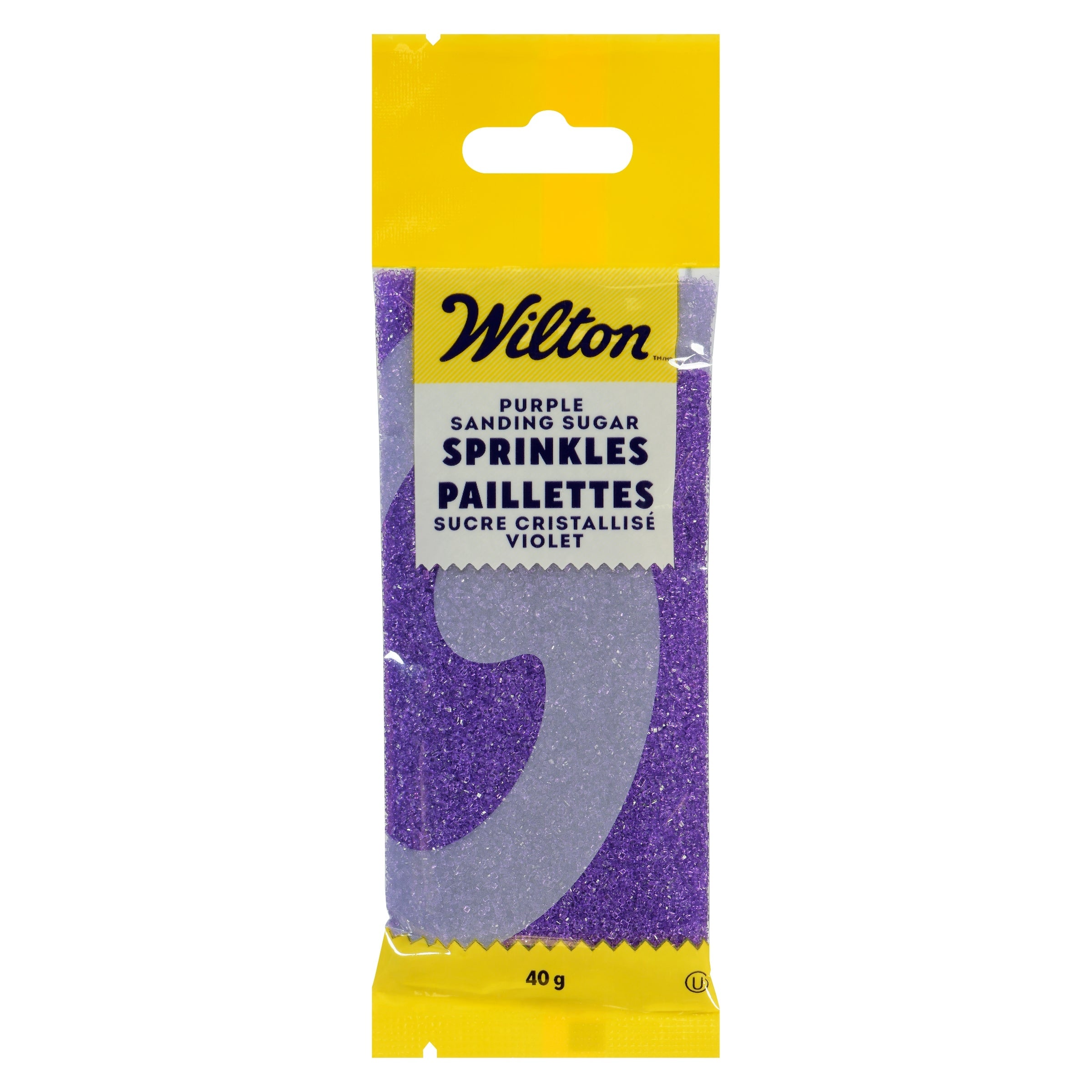 Wilton Purple Sanding Sugar Sprinkles 1.4oz (40g) 