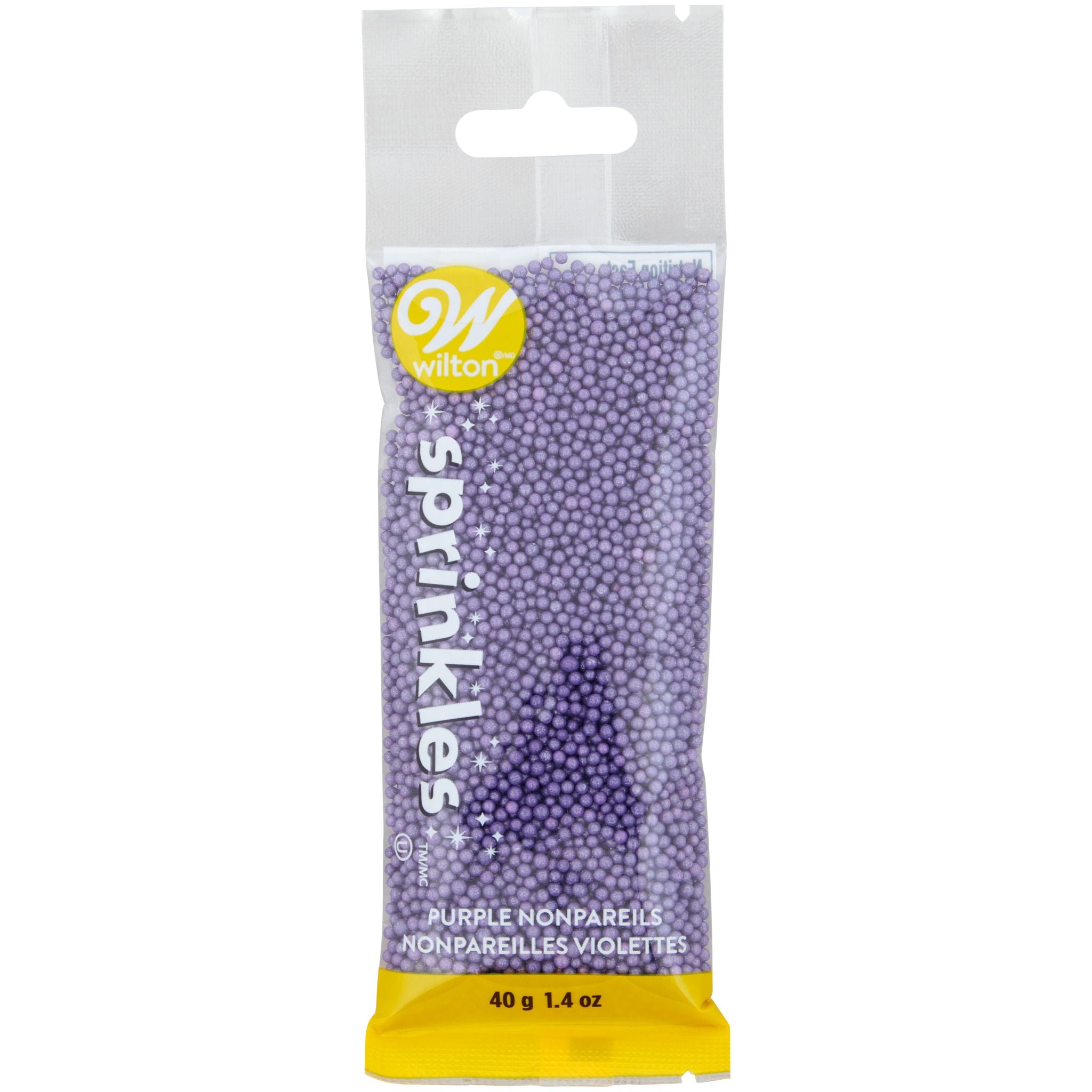 Wilton Sprinkles Purple Nonpareils 1.4oz (40g)  