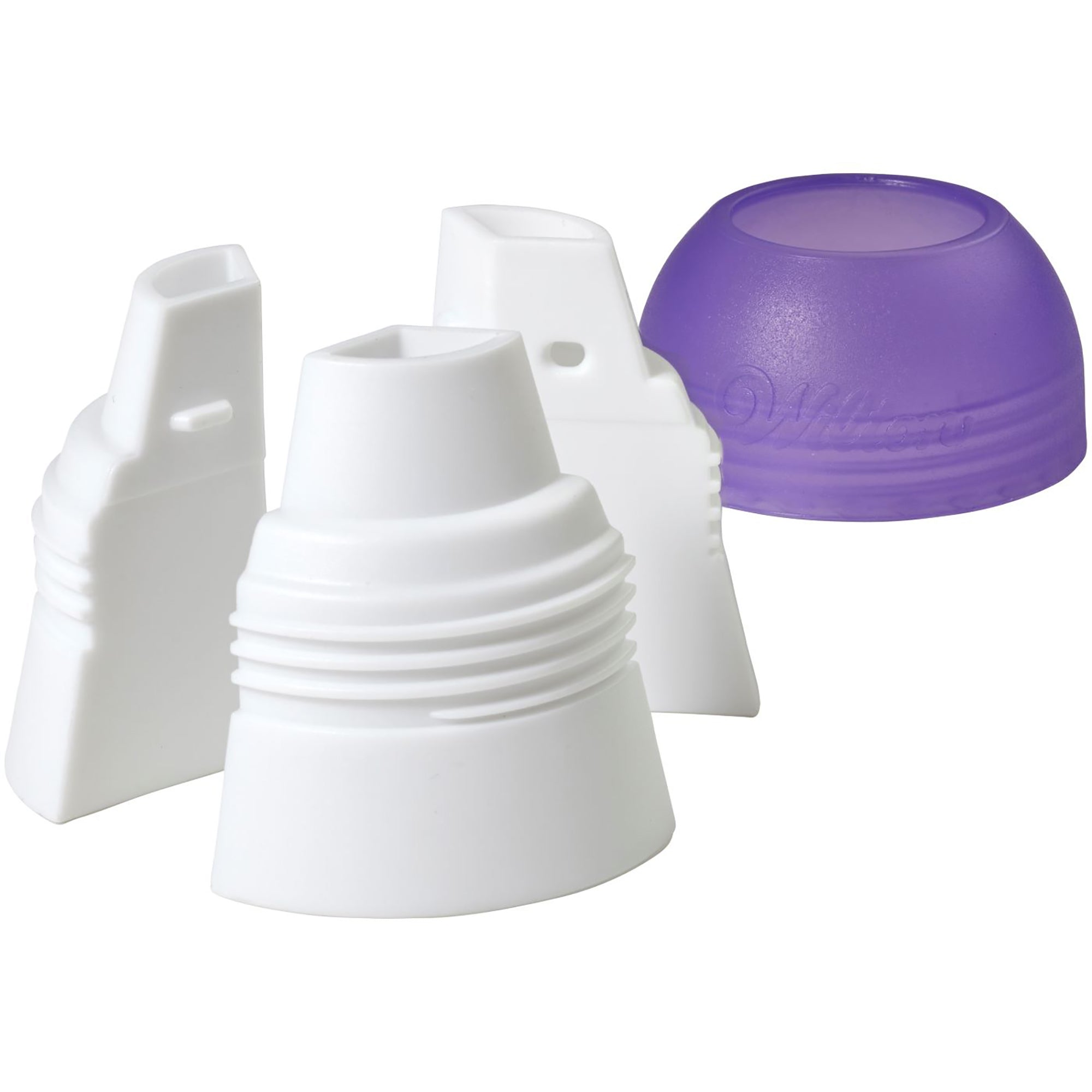 Wilton 4pcs Three-color Plastic Coupler