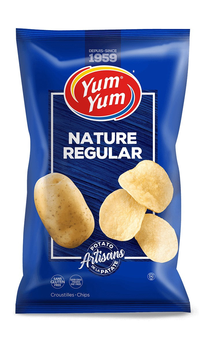 Yum Yum Regular Potato Chips 200g