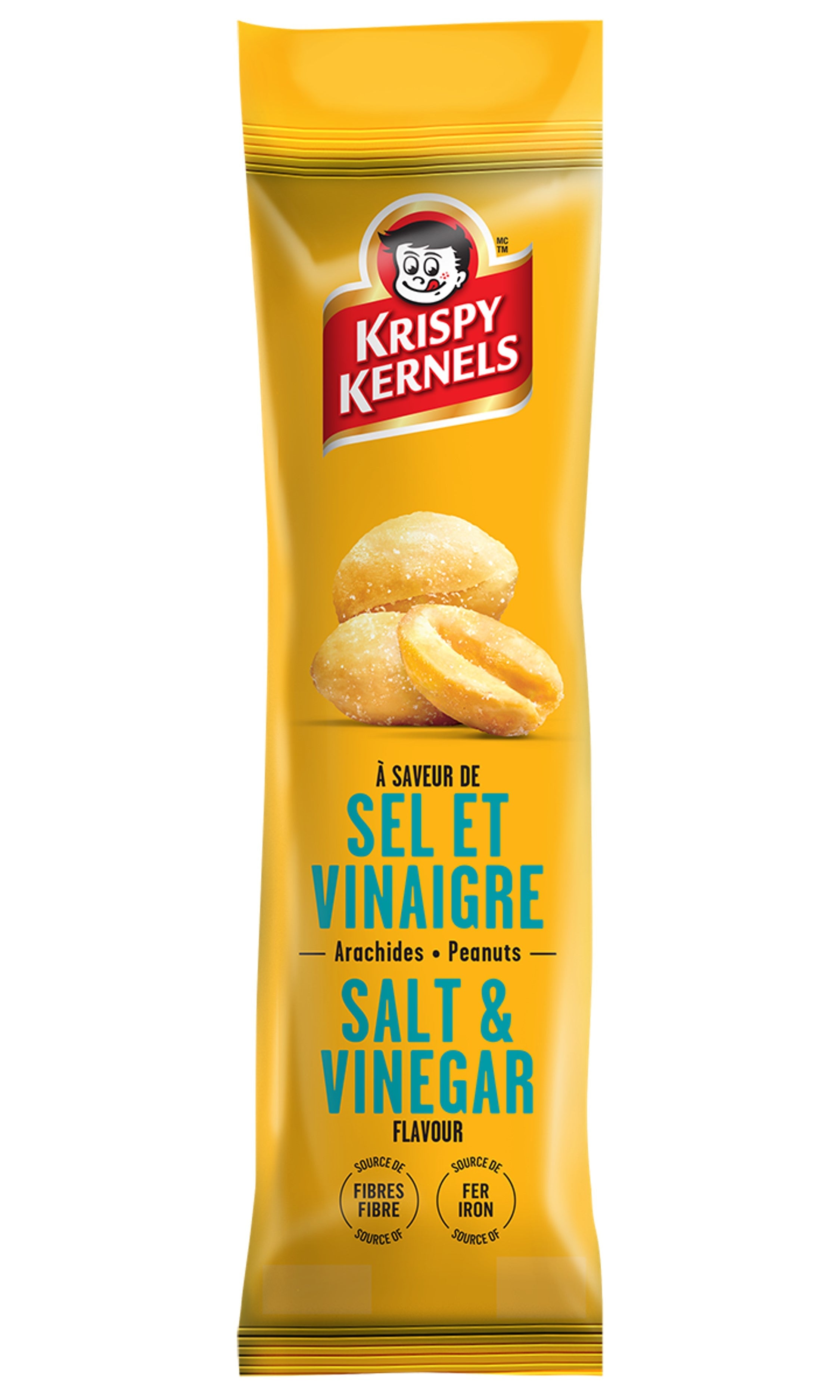 Krispy Kernels Salt and Vinegar Flavour Peanuts 60g