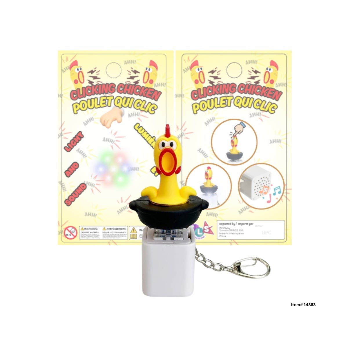 Light and Sound Click Chicken