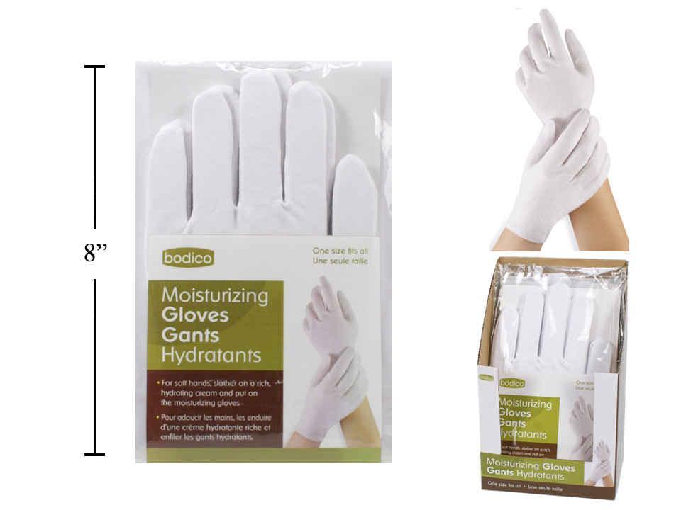 Bodico Gants hydratants blancs