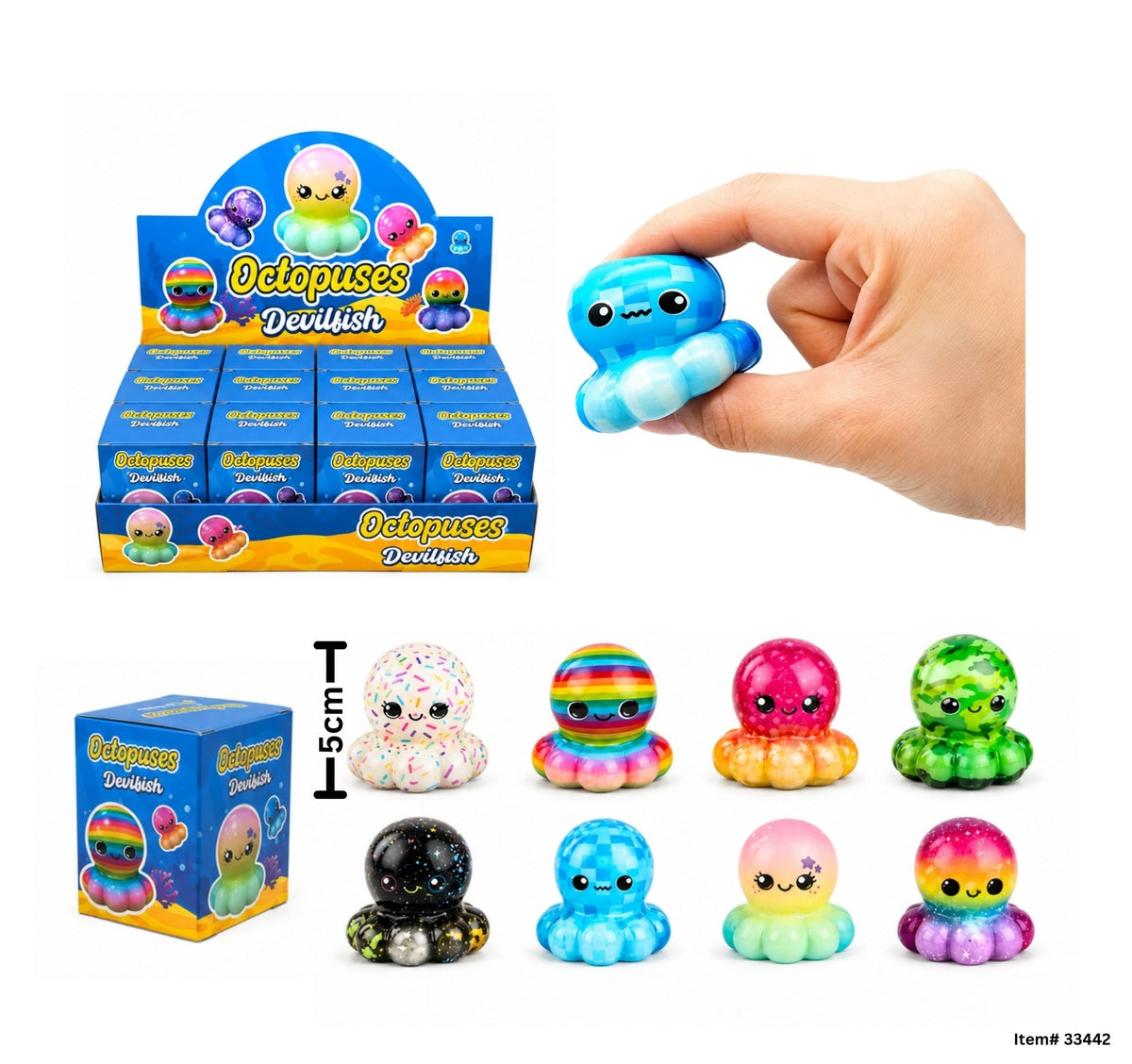 Boîte surprise pieuvre