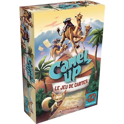 Camel Up - Jeu de Cartes (Francais, 3-8 Joueurs, 8 Ans+)