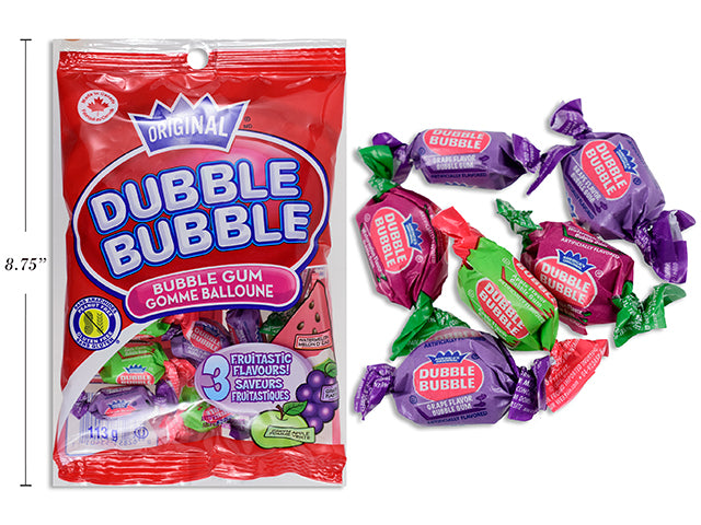 Gommes aux Fruits Dubble Bubble Fruitastic, 113g