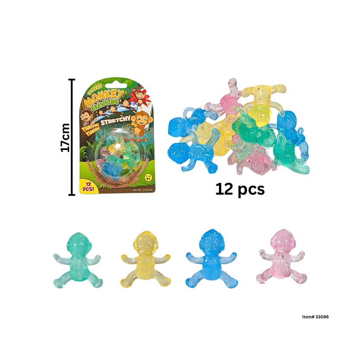 Mini Singe Collant, sur Carte