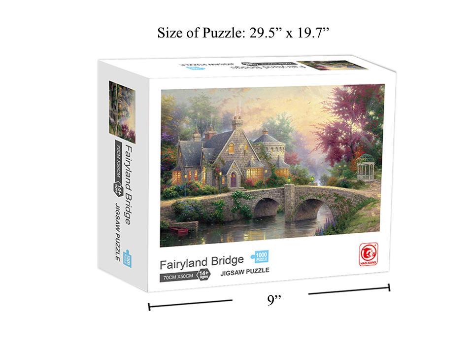 Casse-Tete Pont Feerique, 1 000 Pieces, 14 Ans+, 29.5x19.7po