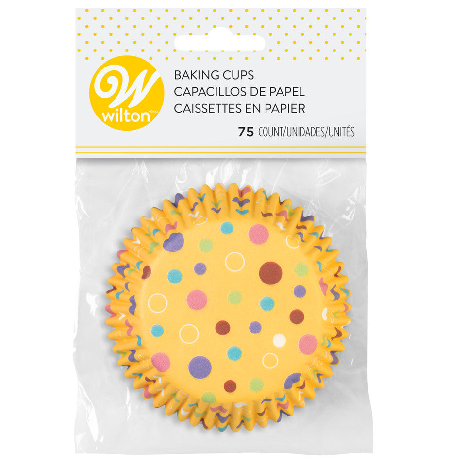 Wilton Cupcake Liners - Sweet Dots, 75-Count