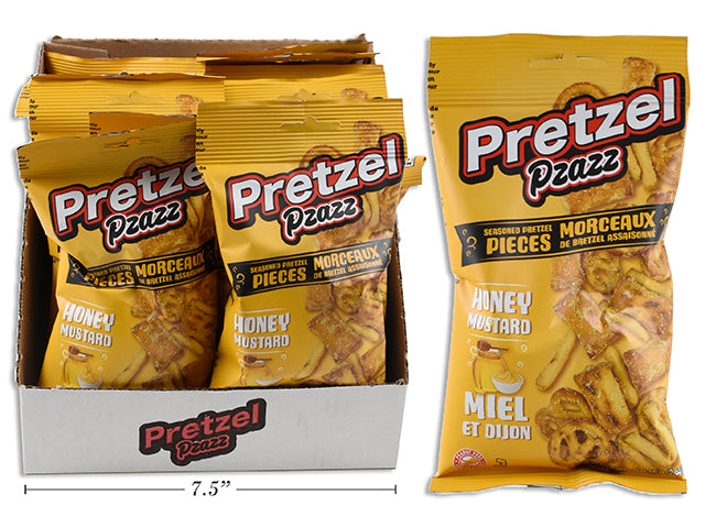 Pretzel Pzazz Miel Moutarde, 56g