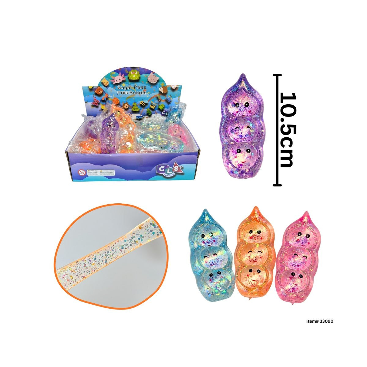 Jouet Squishy Pois Sucre