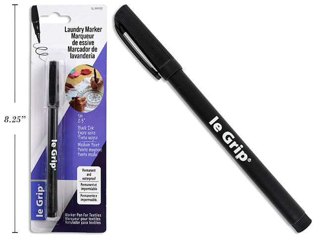 Marqueur pour Linge, Encre Noire, Pointe 1.0mm