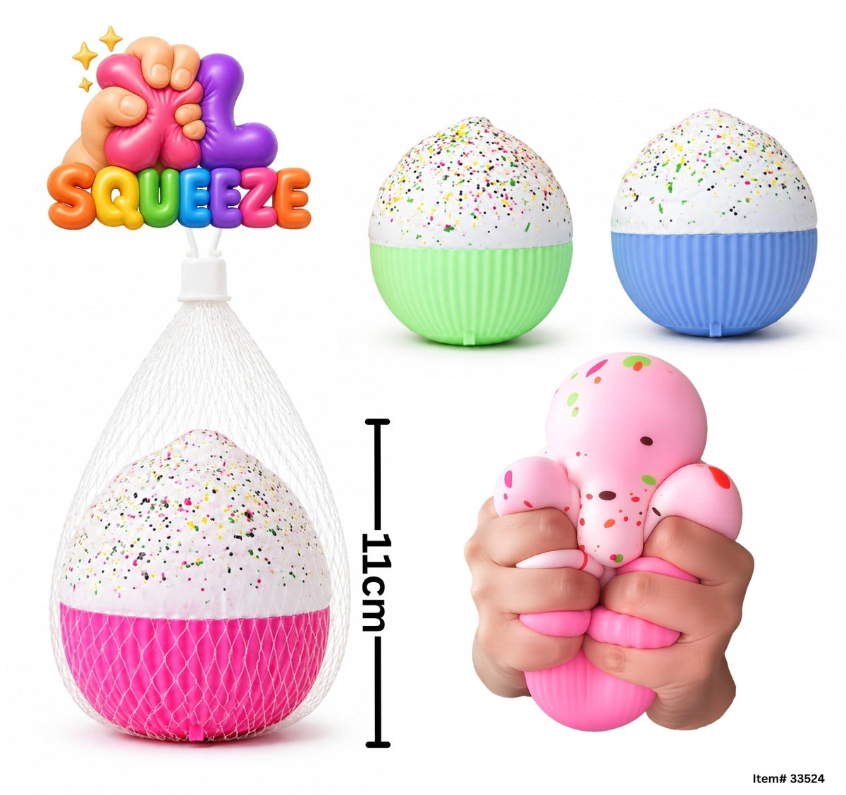 Petit gâteau squishy XL 11cm