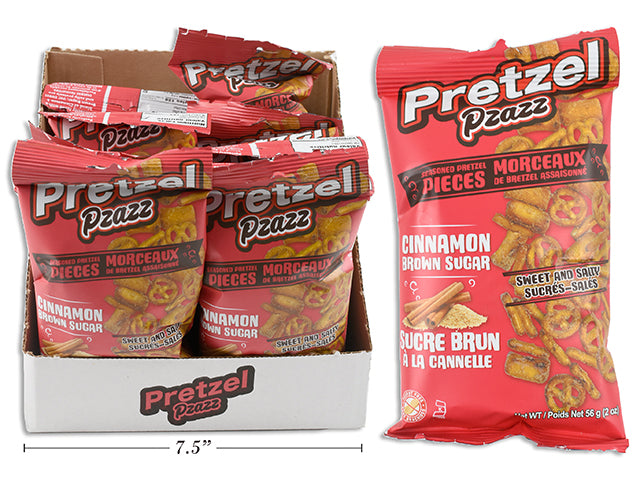 Pretzel Pzazz Cannelle et Cassonade, 56g