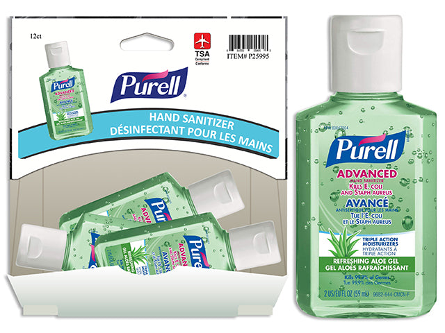 Desinfectant pour les Mains Purell Aloe avec Capuchon, 59ml