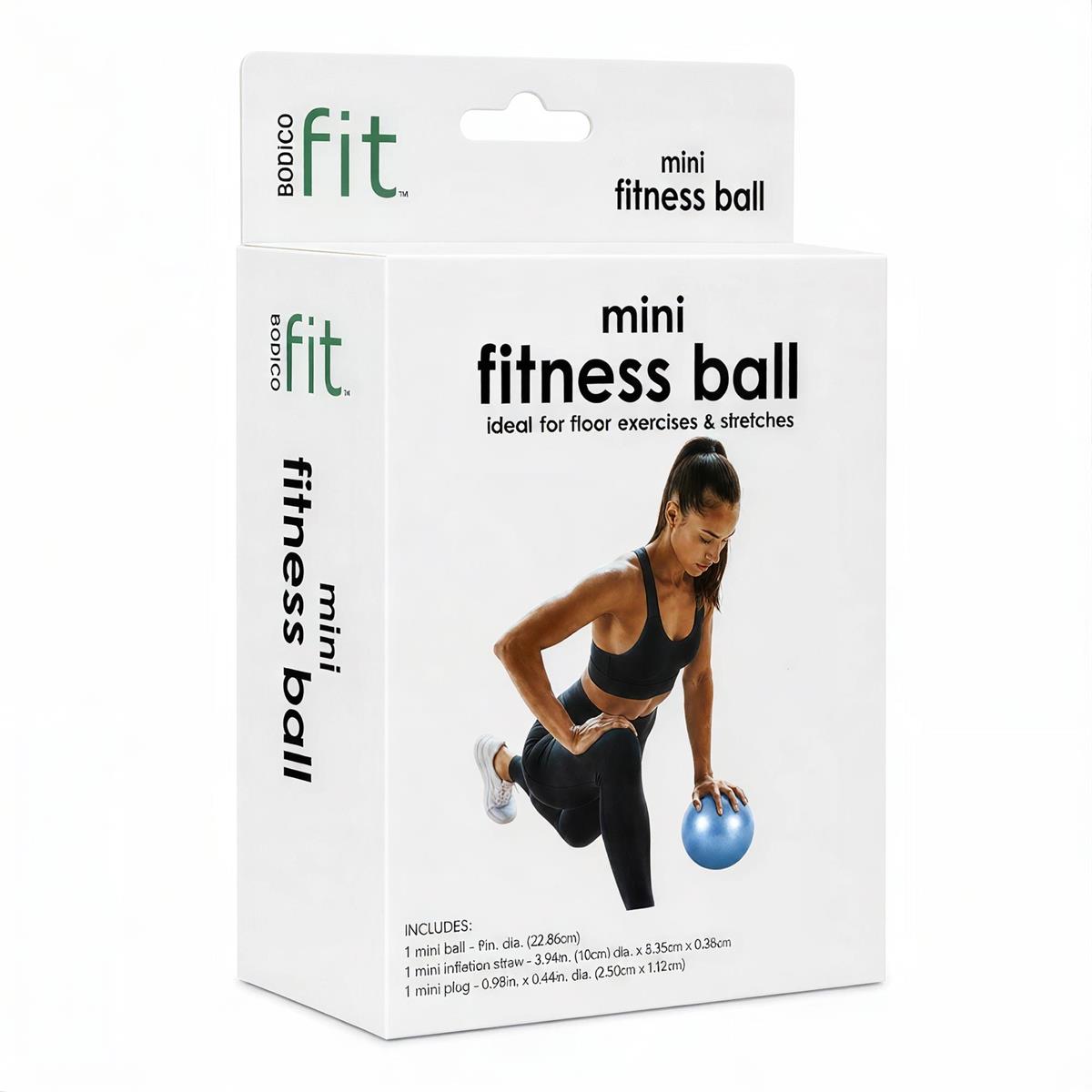 Bodico Fit Balle de Pilates 25cm bleu foncé