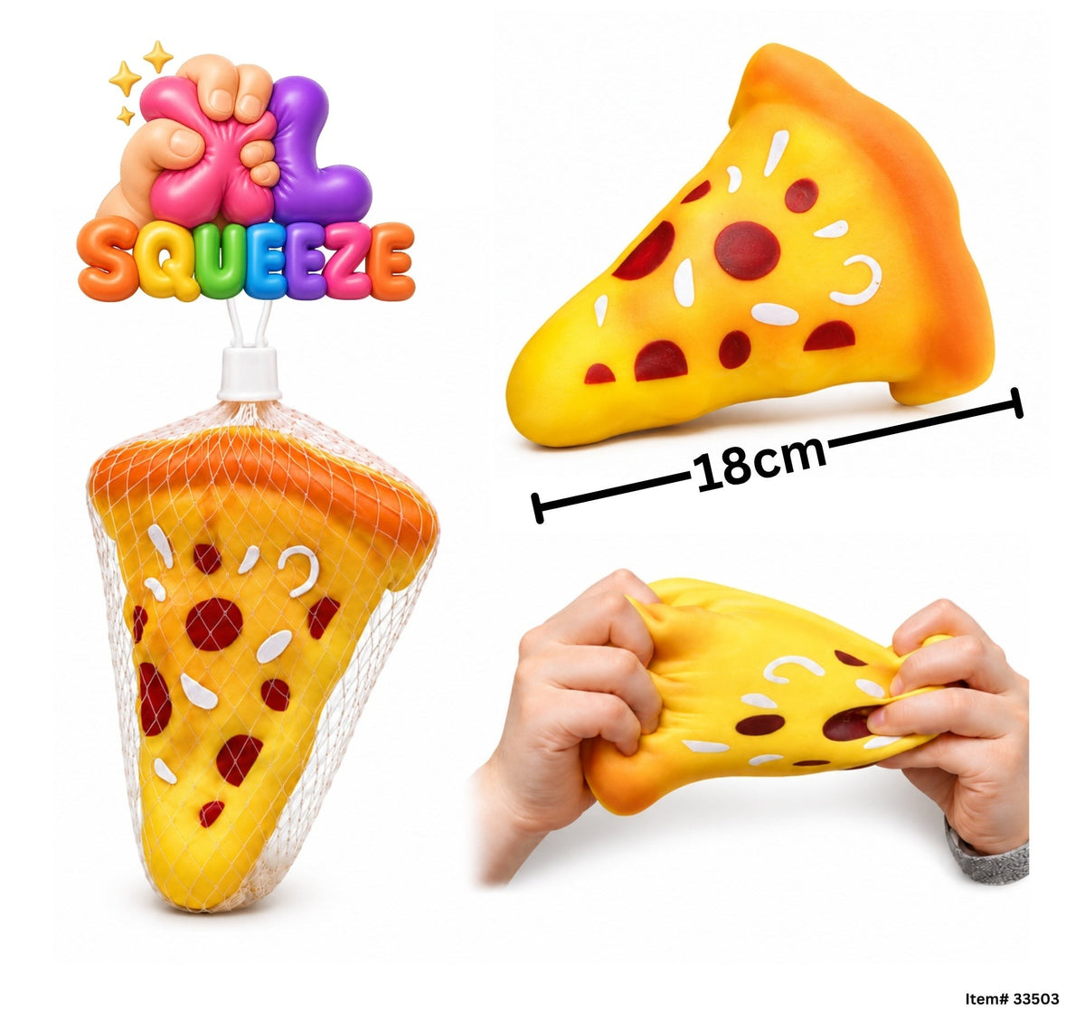 Pizza squishy XL 18cm