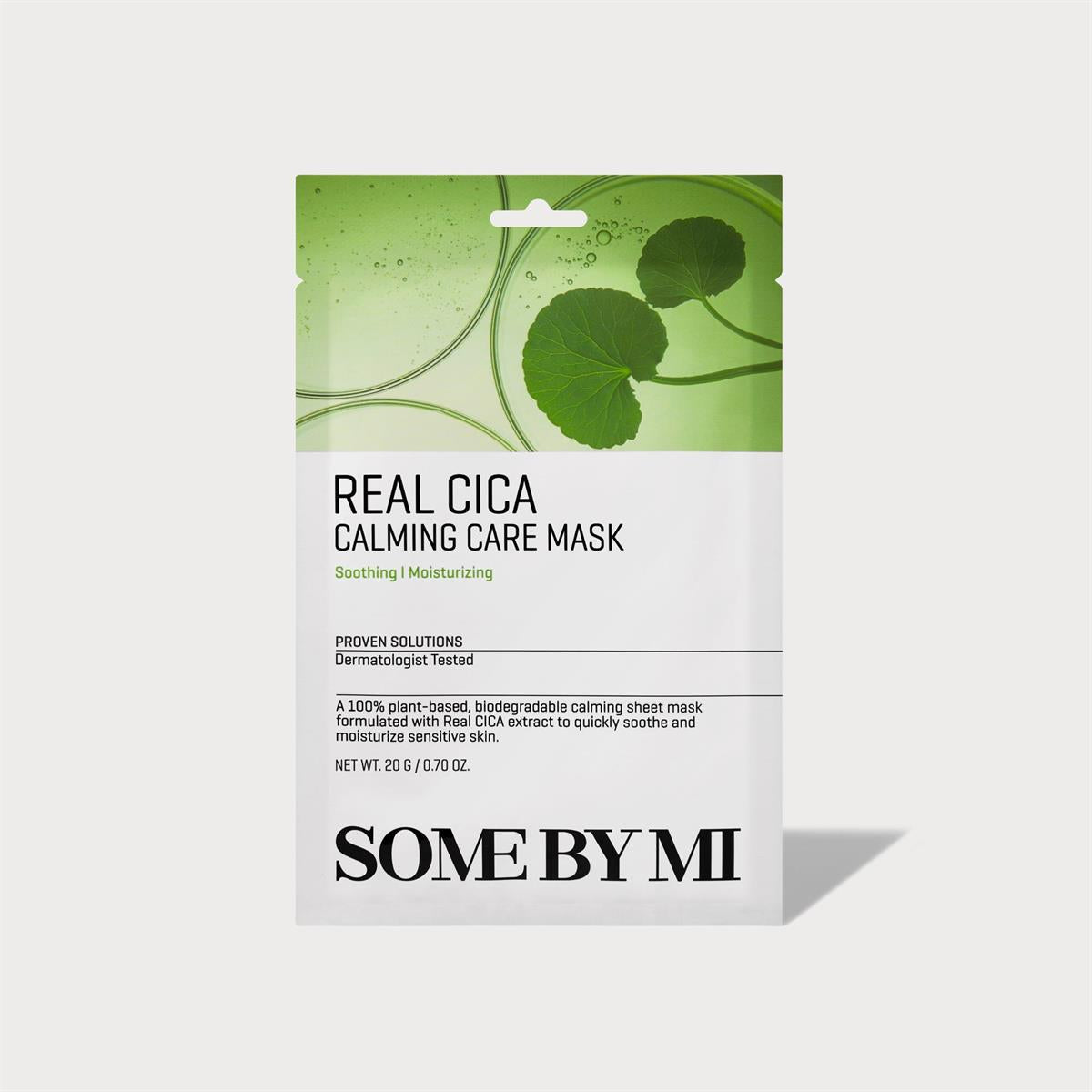 Some By Mi Masque en feuille apaisant Real cica