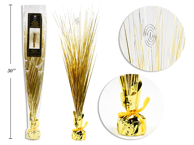 Metallic Gold Centerpiece with Base, 28in