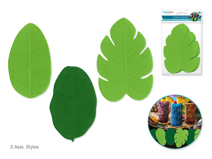 Foam Fun Leaves Medley 4pc