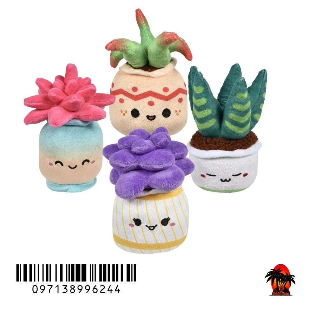 Peluche pot de fleur 7po