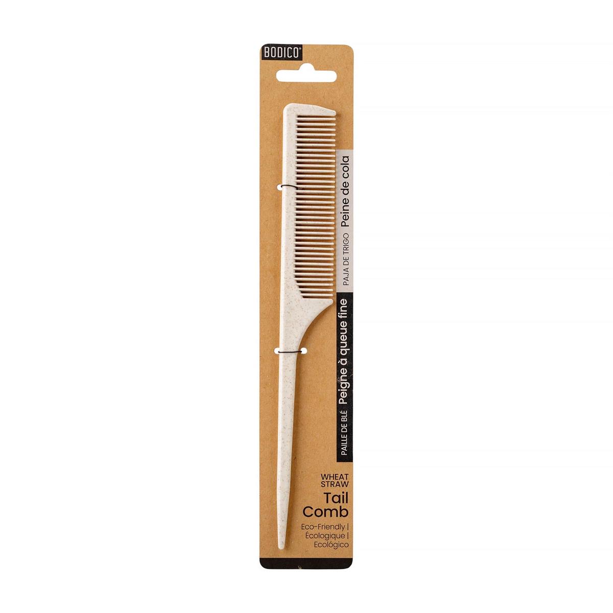 Wheat Straw Rattail Comb, 22.8 cm
