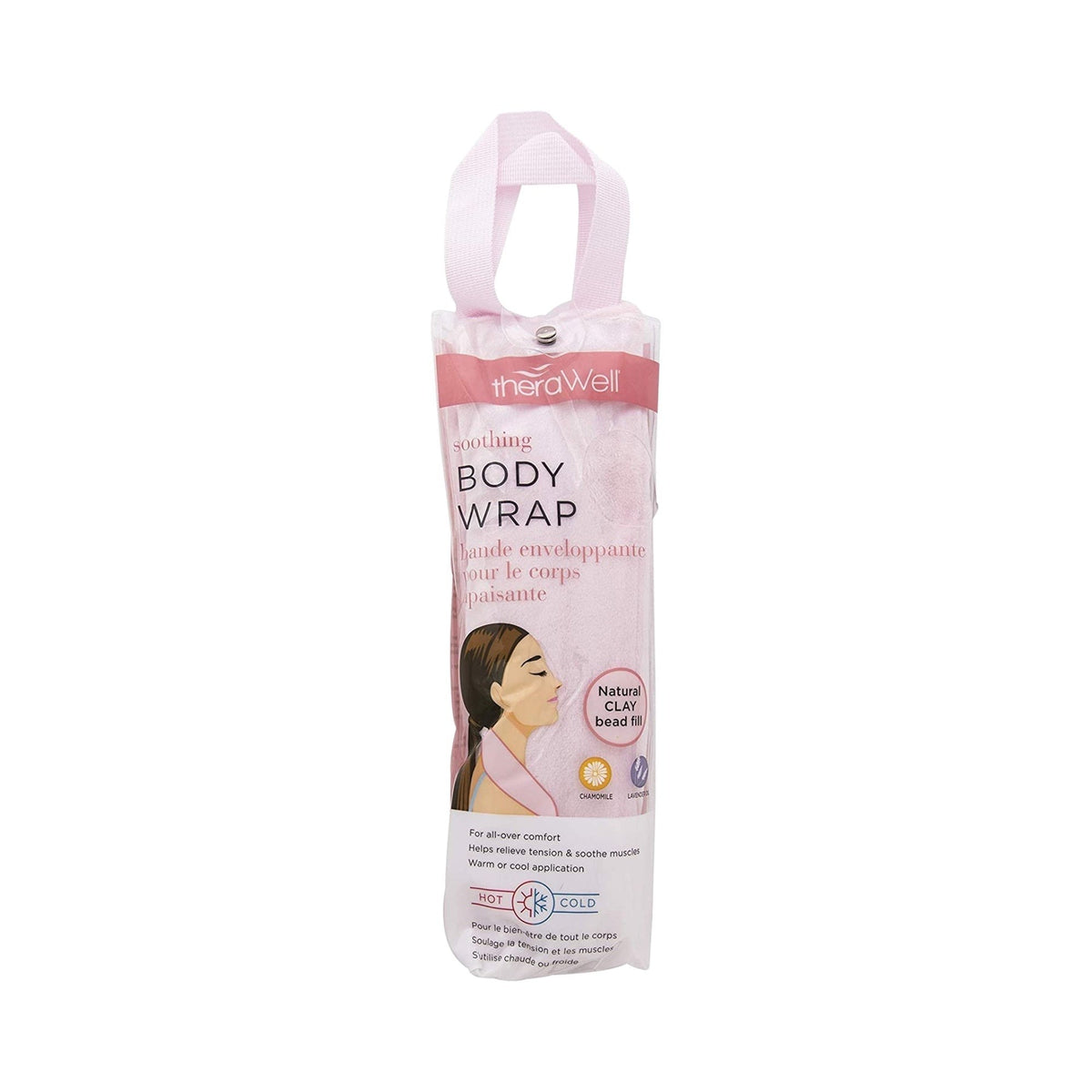 Danielle Creations Enveloppement corporel apaisant aux billes d'argile rose