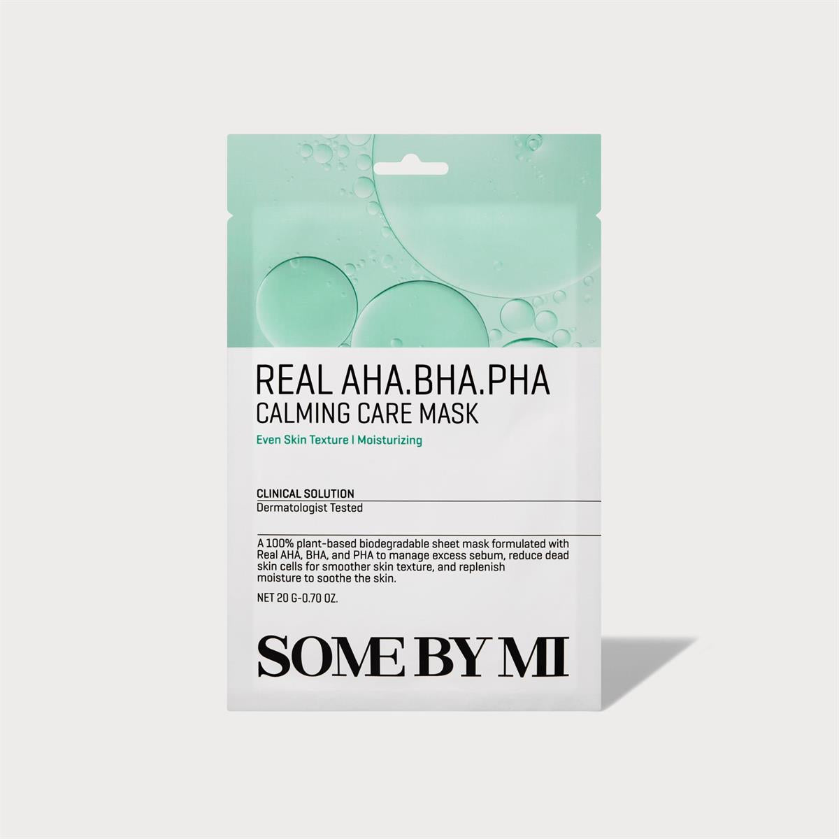 Some By Mi Masque en feuille apaisant Real AHA BHA PHA