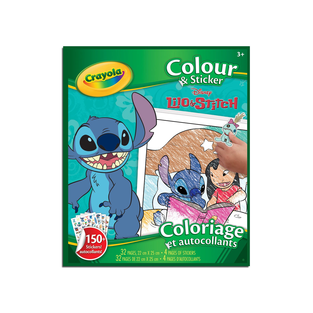Crayola Coloriage et Autocollants - Lilo et Stitch