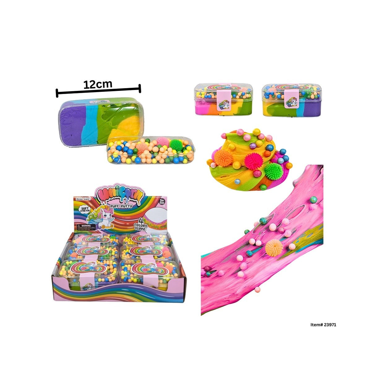 Slime Mousse Licorne, 140g