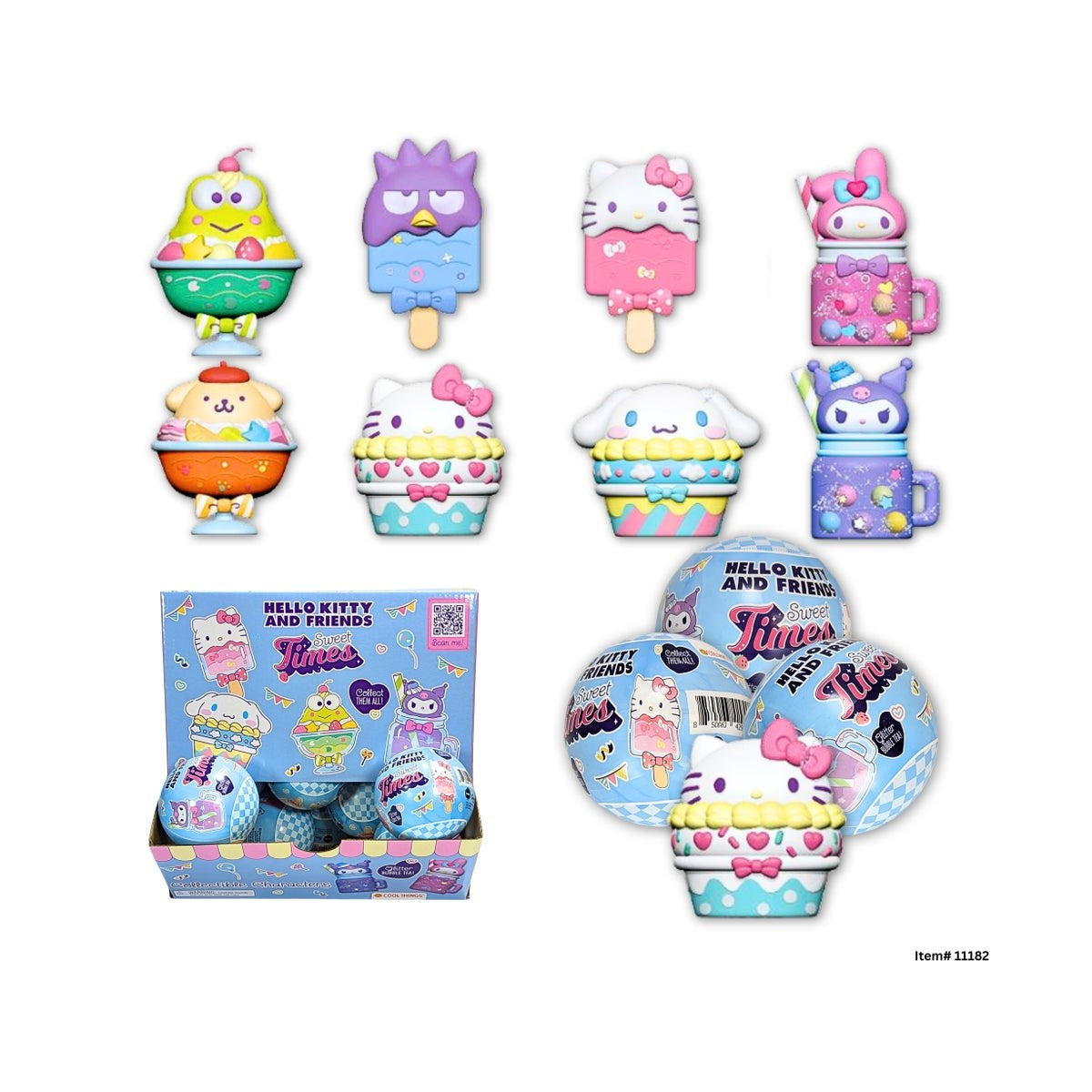 Figurines Collectionnables Hello Kitty Sweet Time, 7.5cm