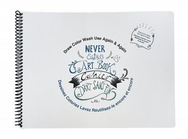 Cahier d'Art Sans Fin, Mini, 9x12po