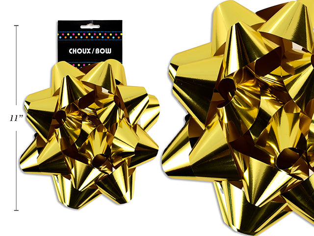 Chou Etoile Metallique Or, 10po