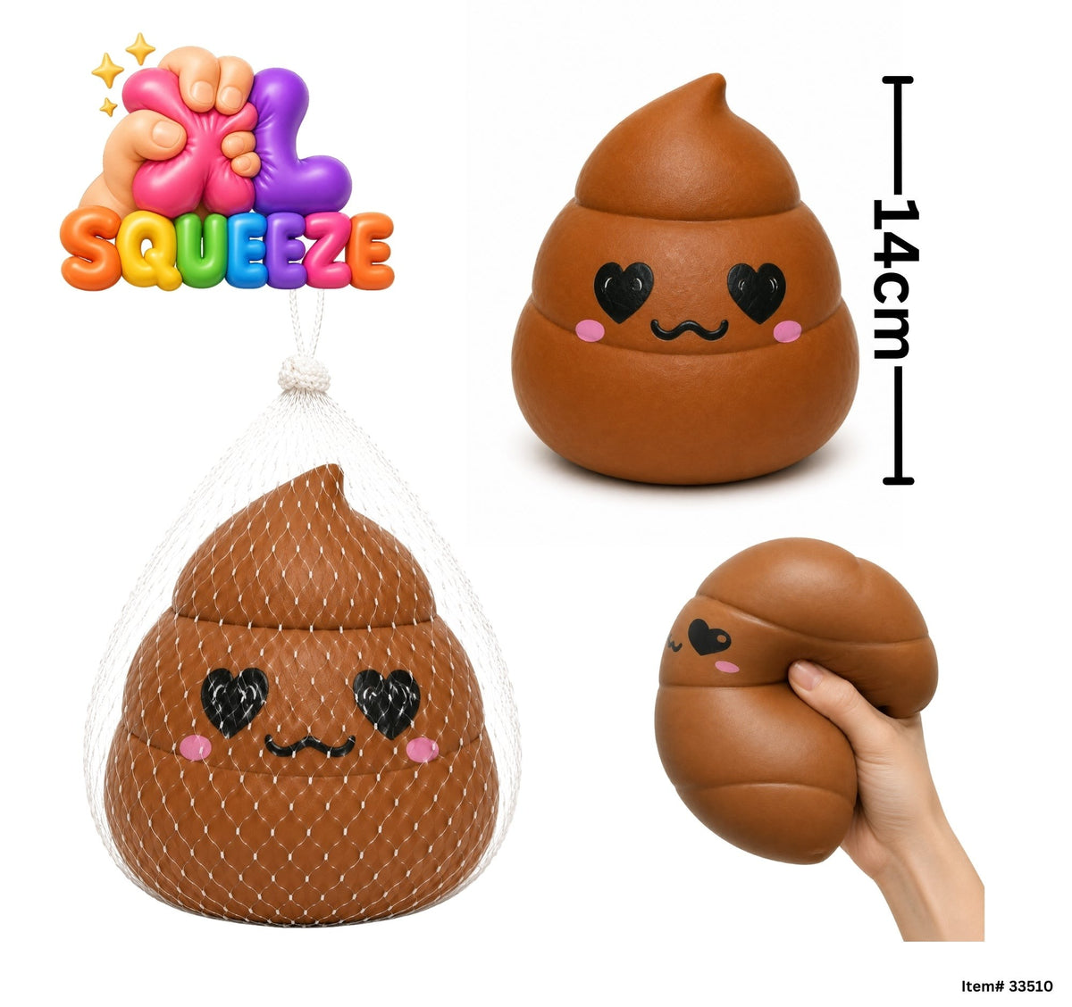 Caca squishy XL 14cm