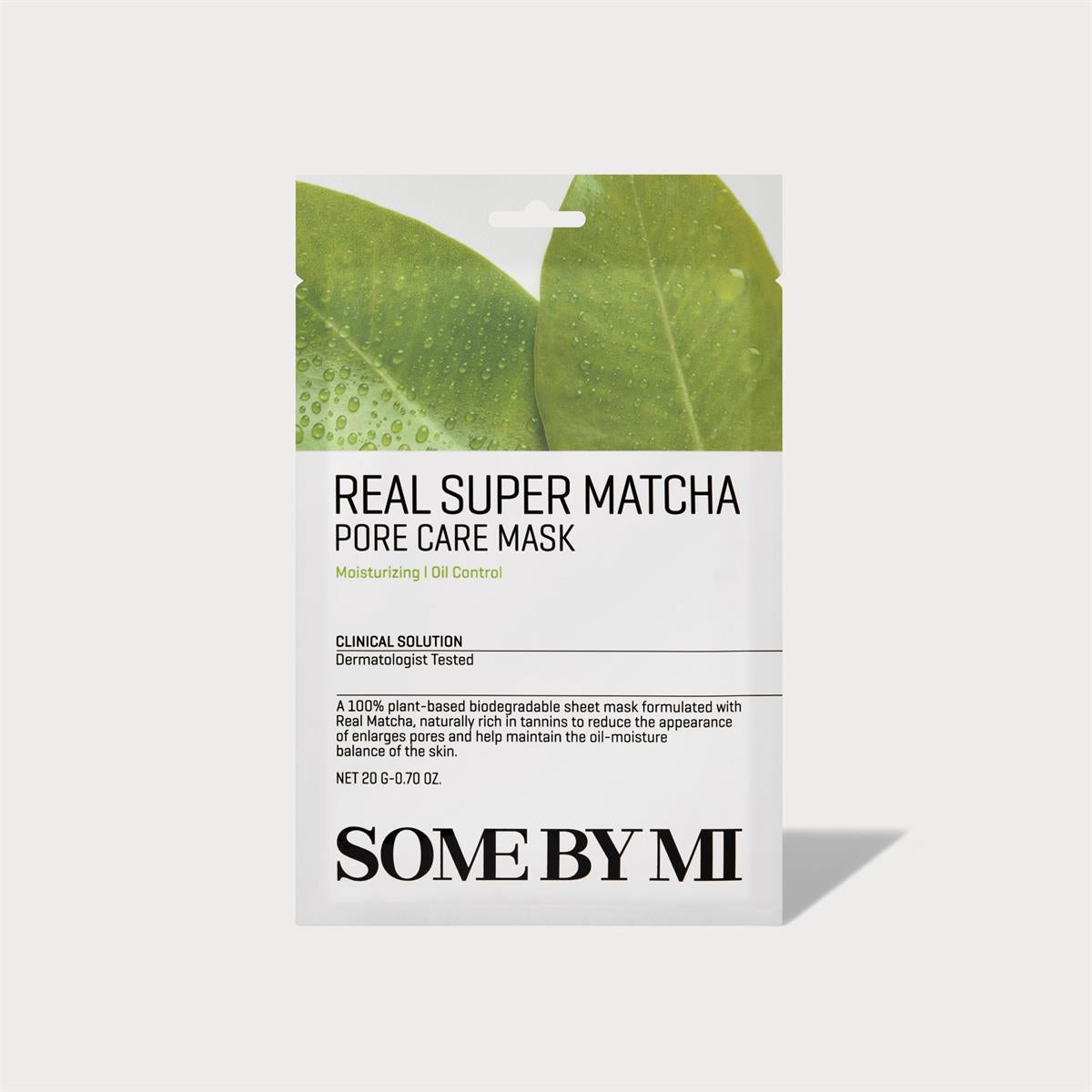 Some By Mi Masque en feuille pores Real super matcha