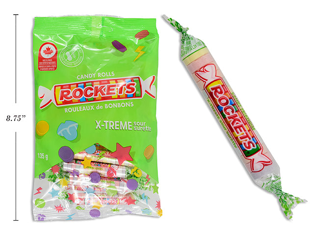 Sour Rockets Candy, 135g