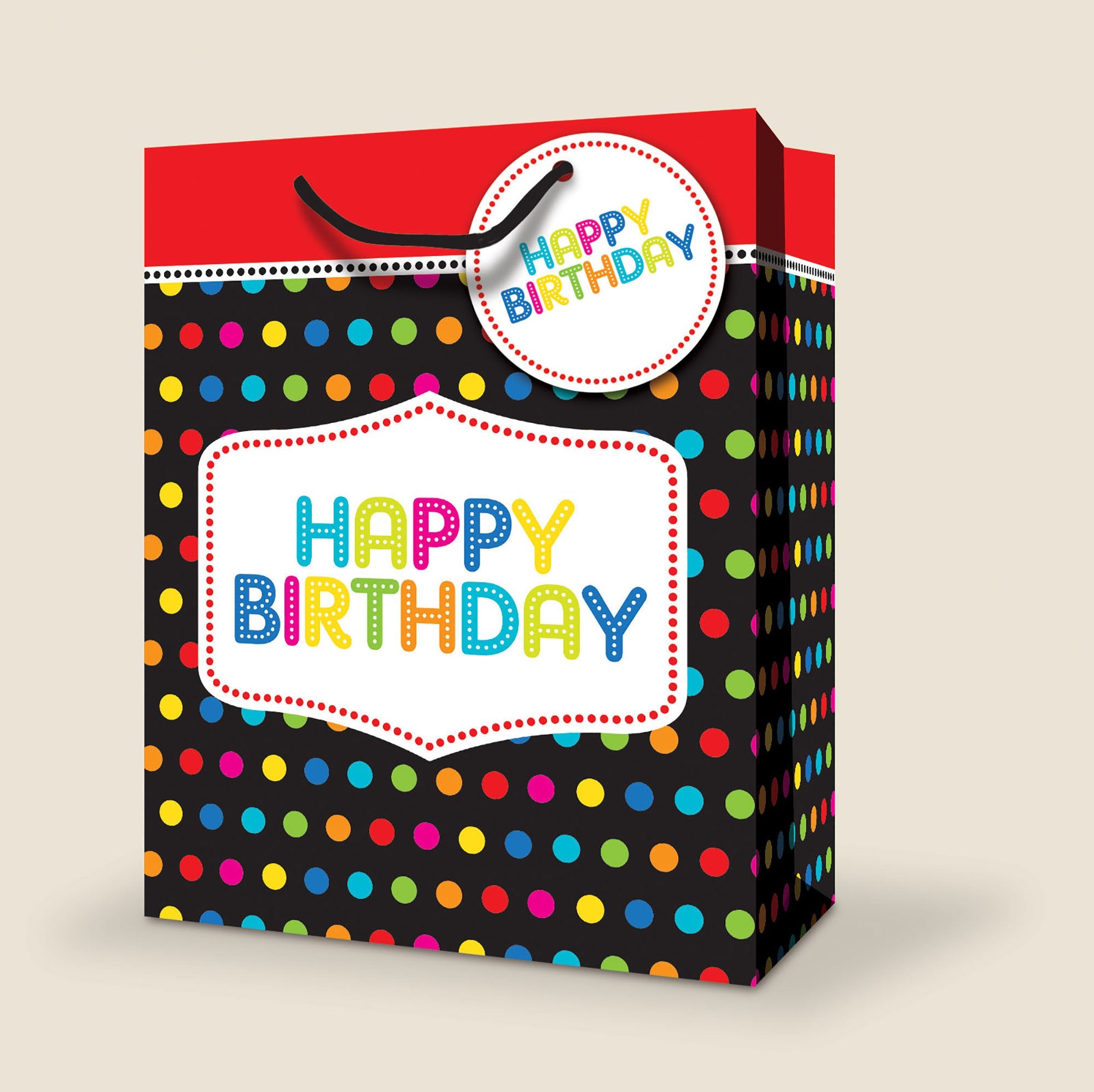 Mill Brook Gift Bag - Birthday Small 5.75x4x2.5in