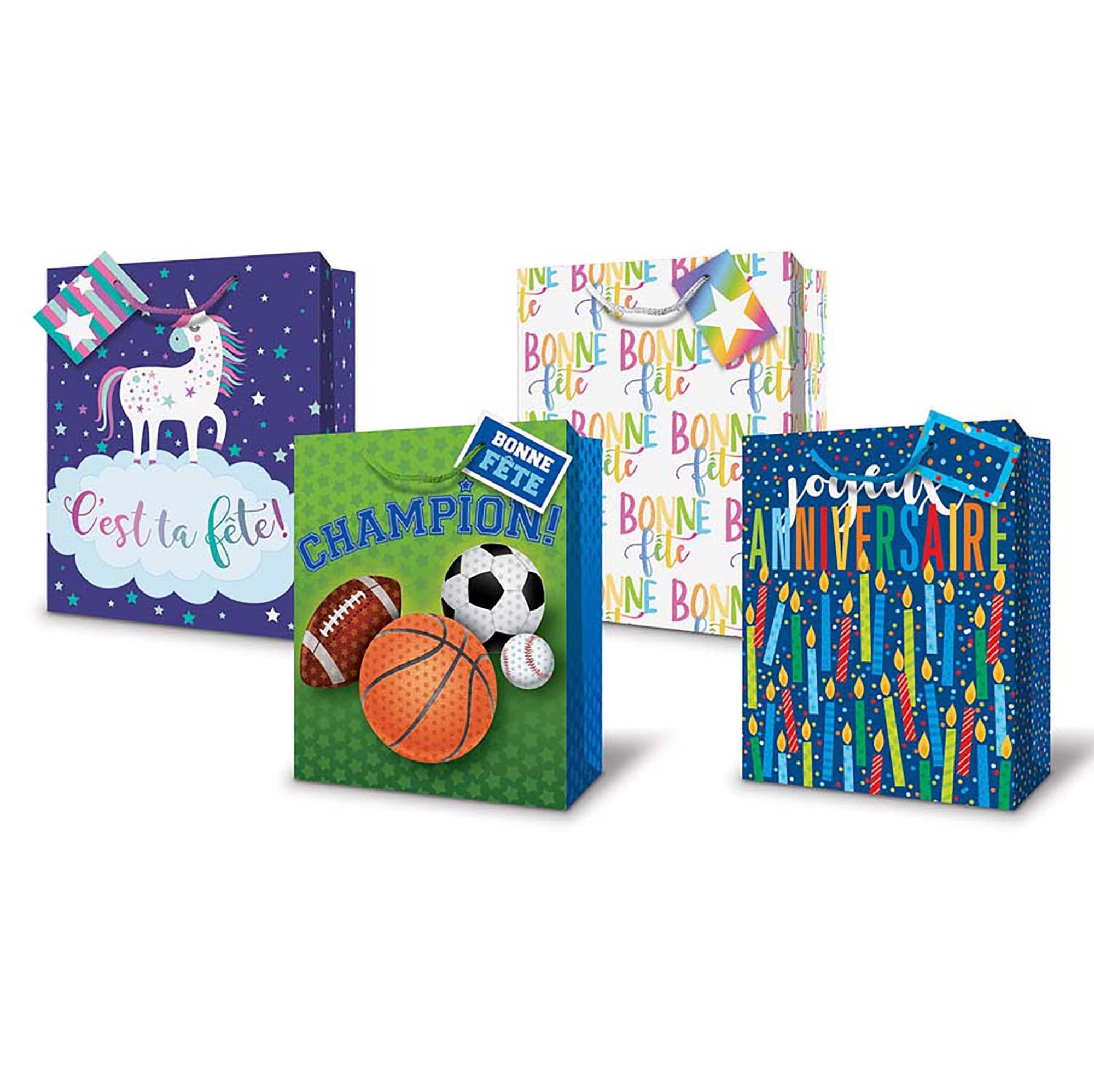 Mill Brook Gift Bag - French Large 10.5x12.75x5.5in