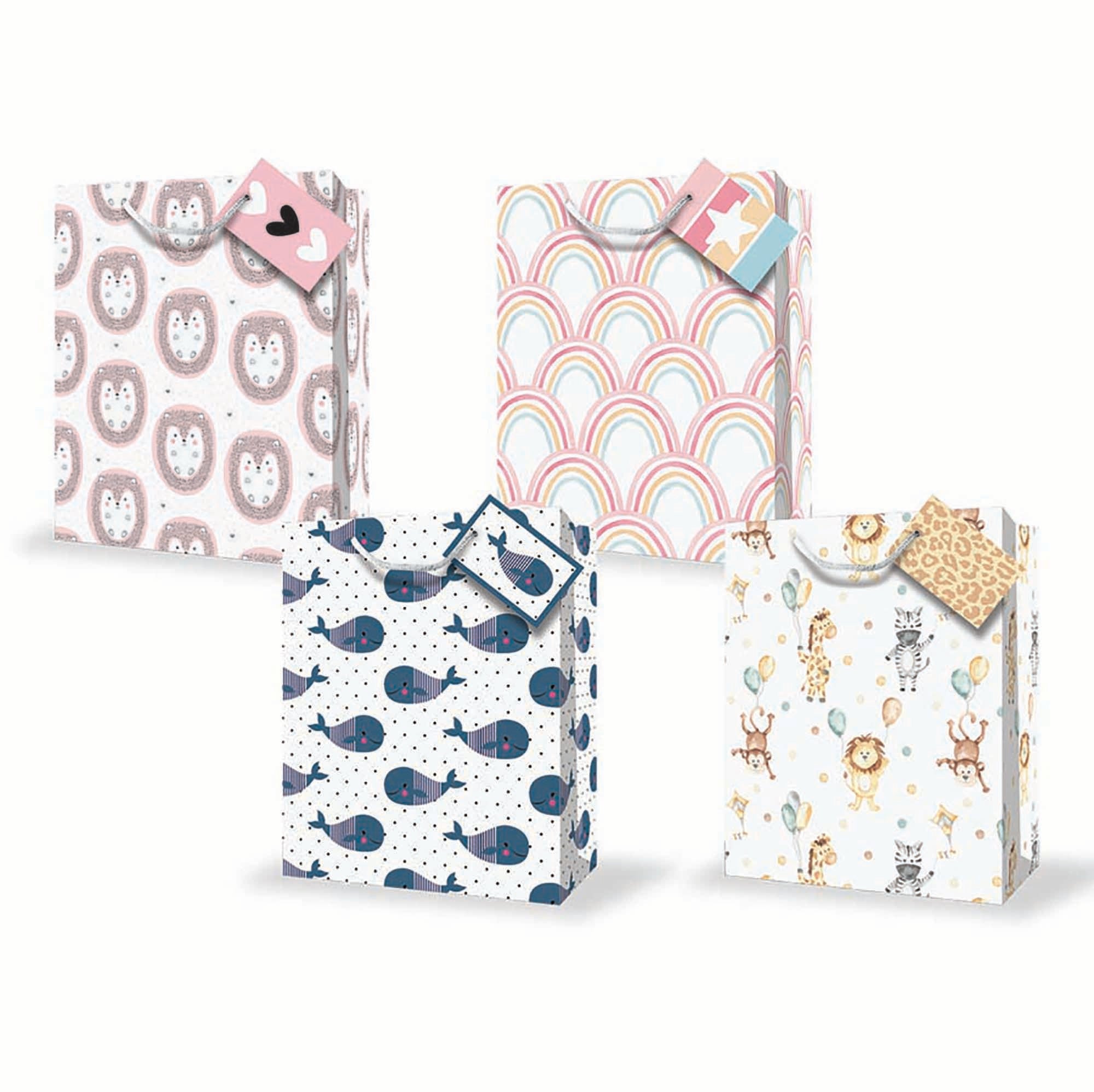 Mill Brook Gift Bag - Baby Large 10.5x12.75x5.5in
