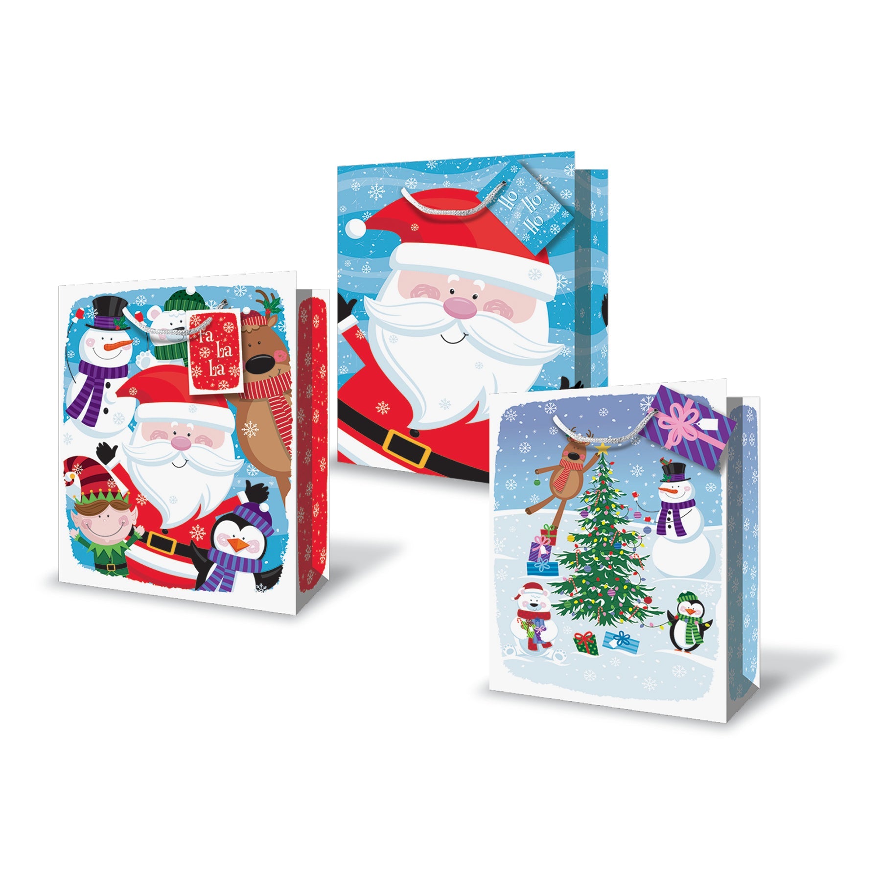 Christmas Giant Gift Bag 19Wx29Hx7D in
