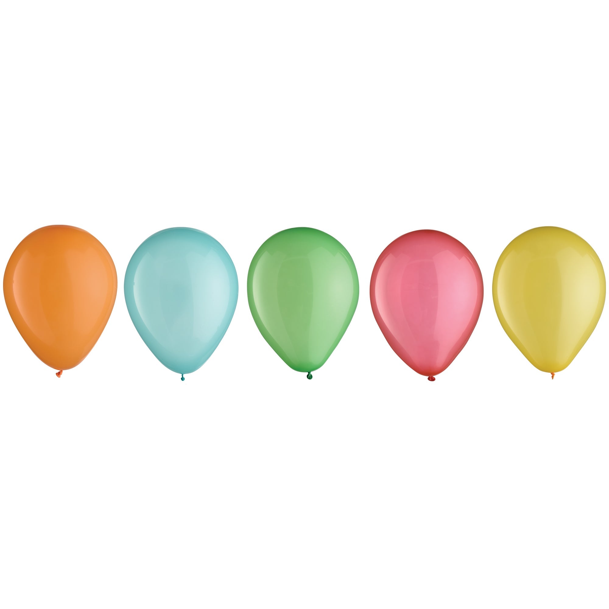 25 Latex Balloons  Sherbet  5in