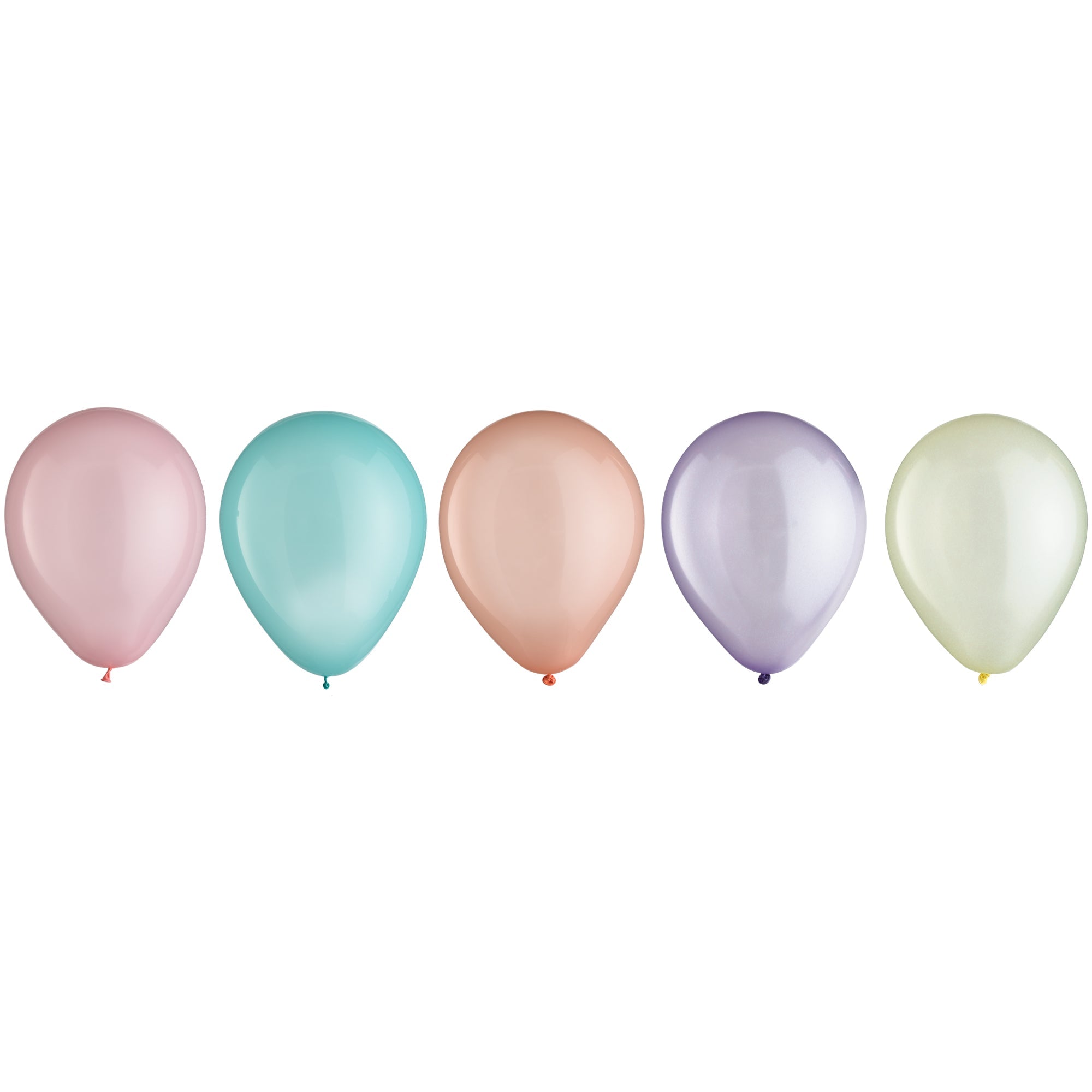 25 Latex Balloons  Sorbet  5in