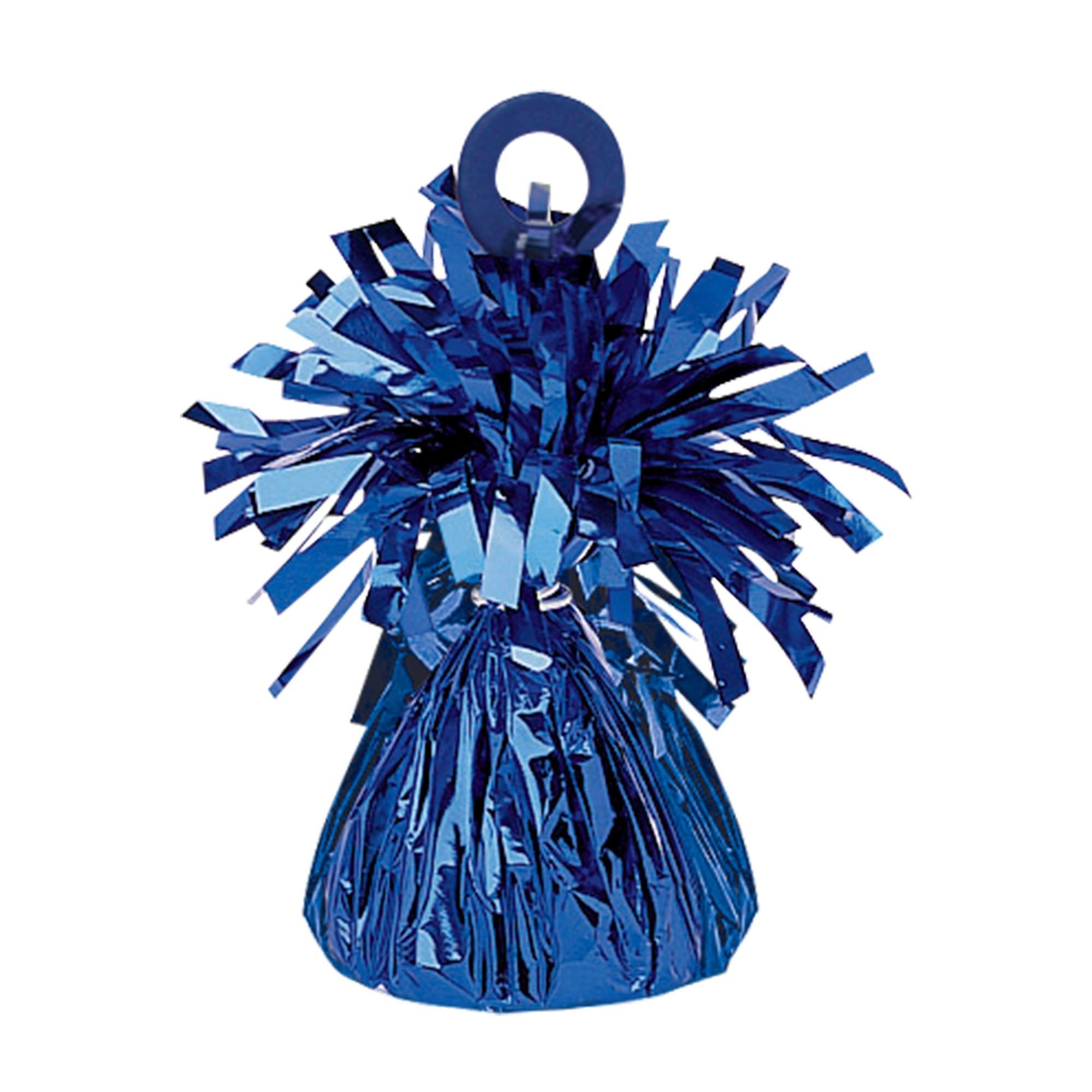 Small Foil Balloon Weight  Blue