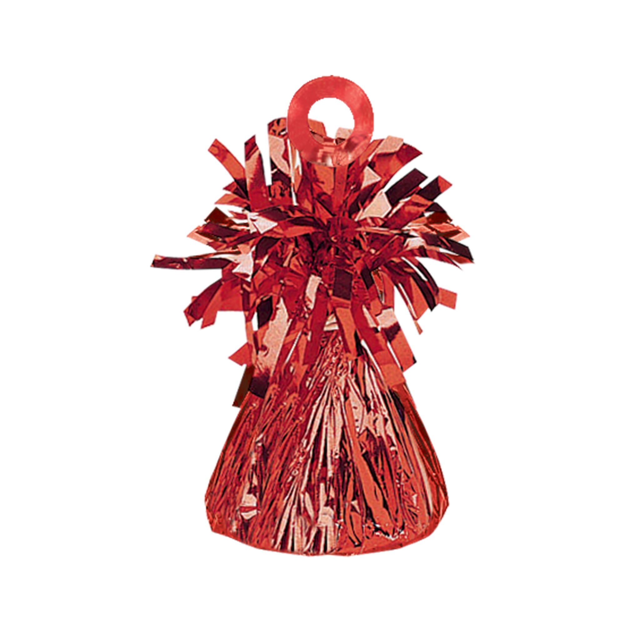 Small Foil Balloon Weight  Red