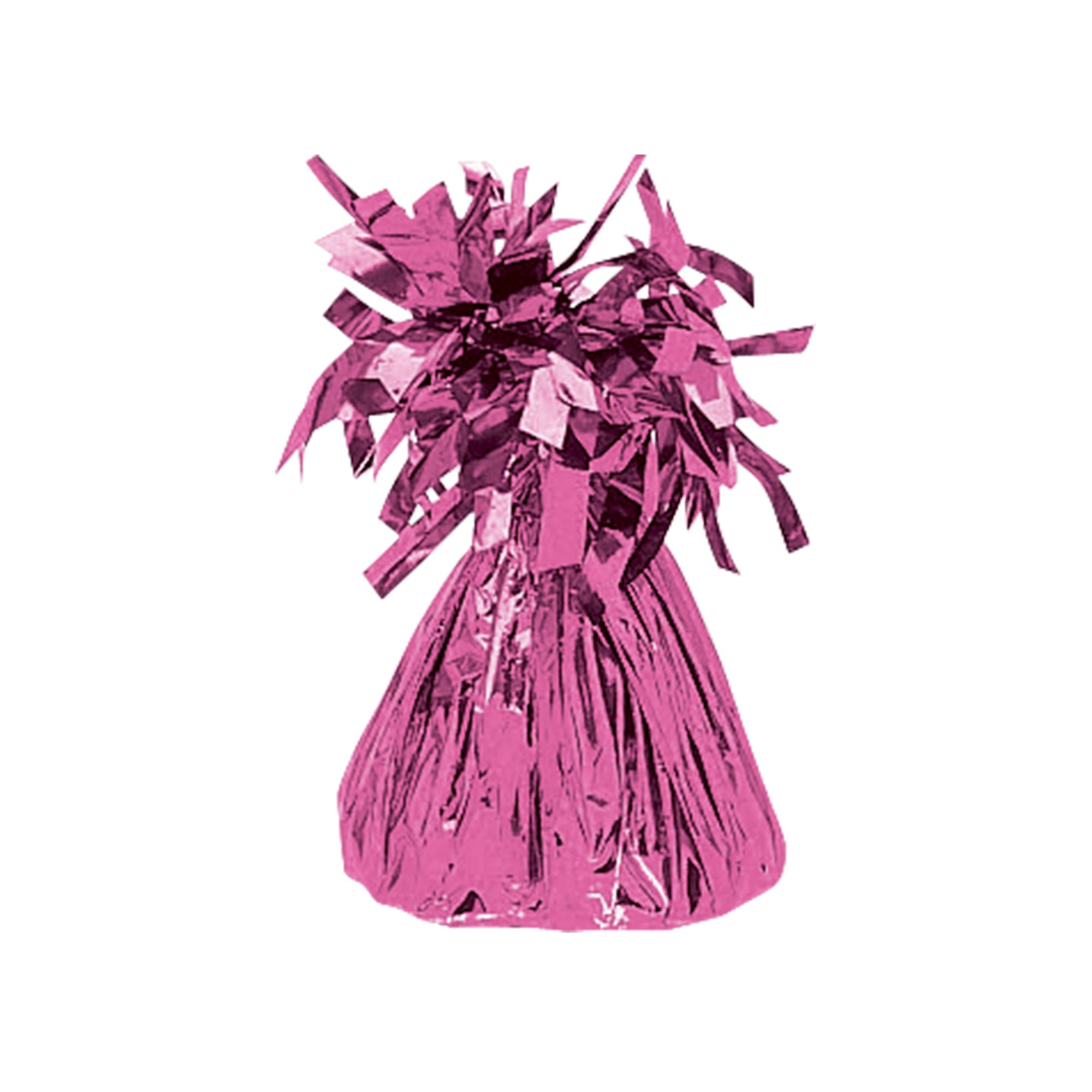 Small Foil Balloon Weight  Bright Pink