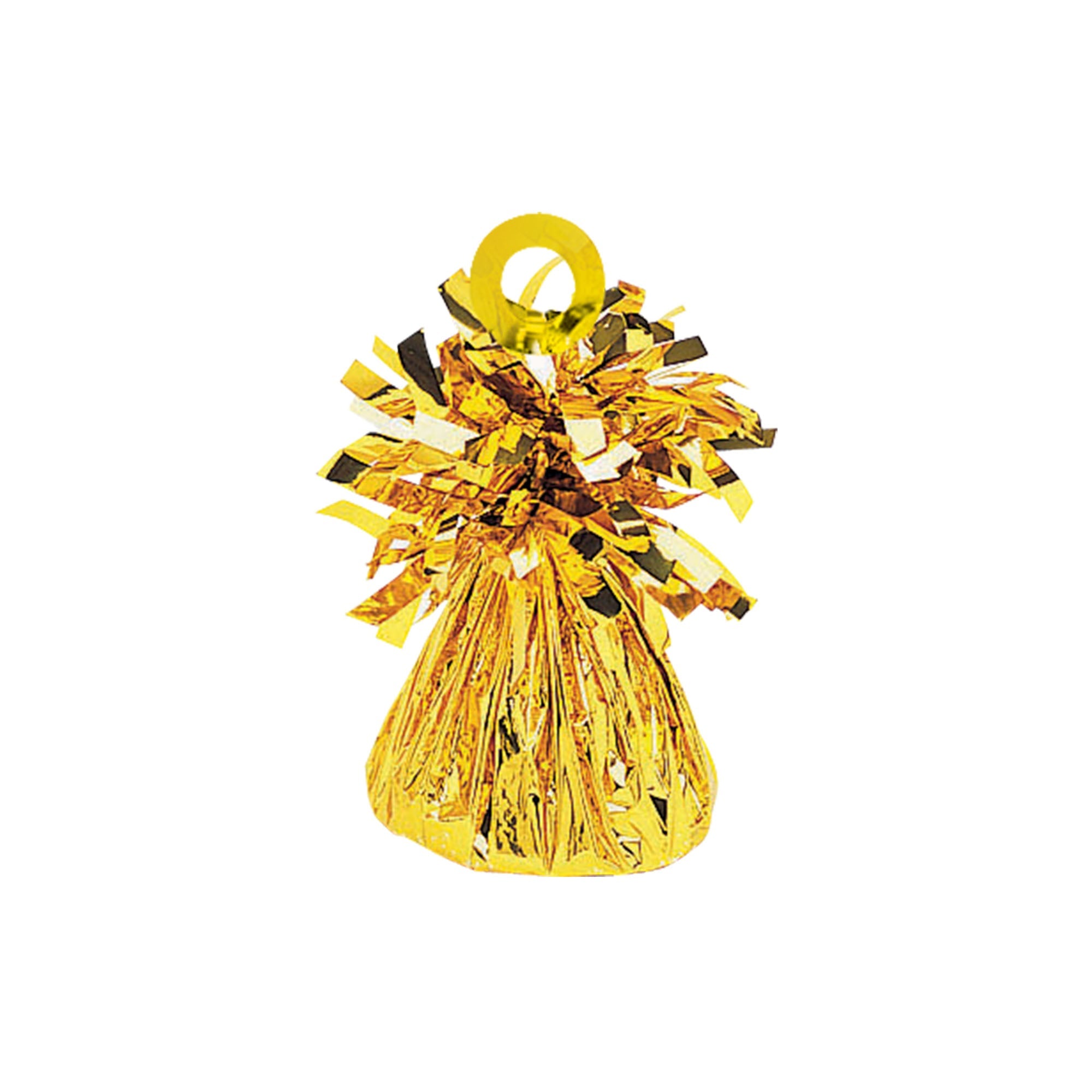 Small Foil Balloon Weight  Gold