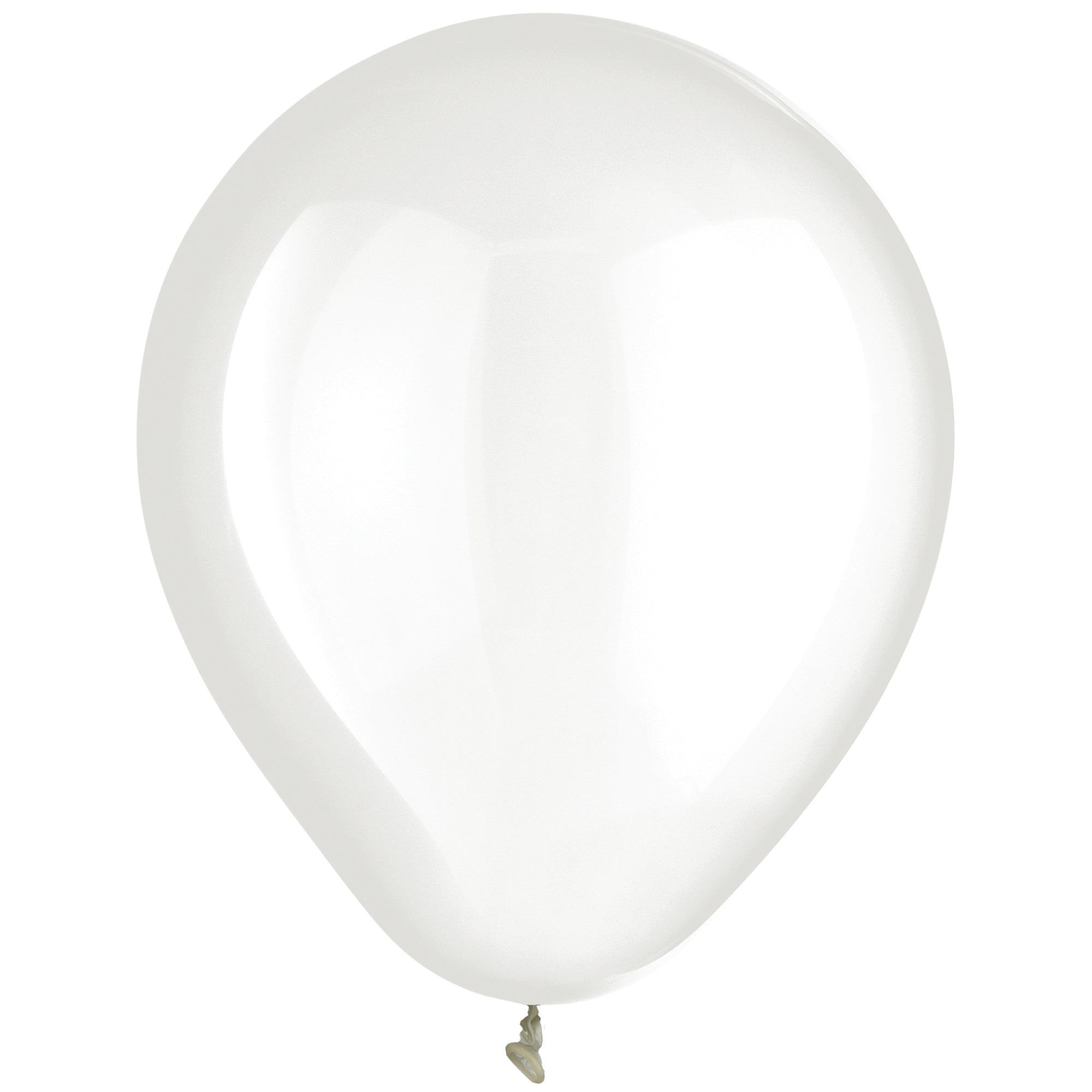 72 Latex Balloons  Clear  12in