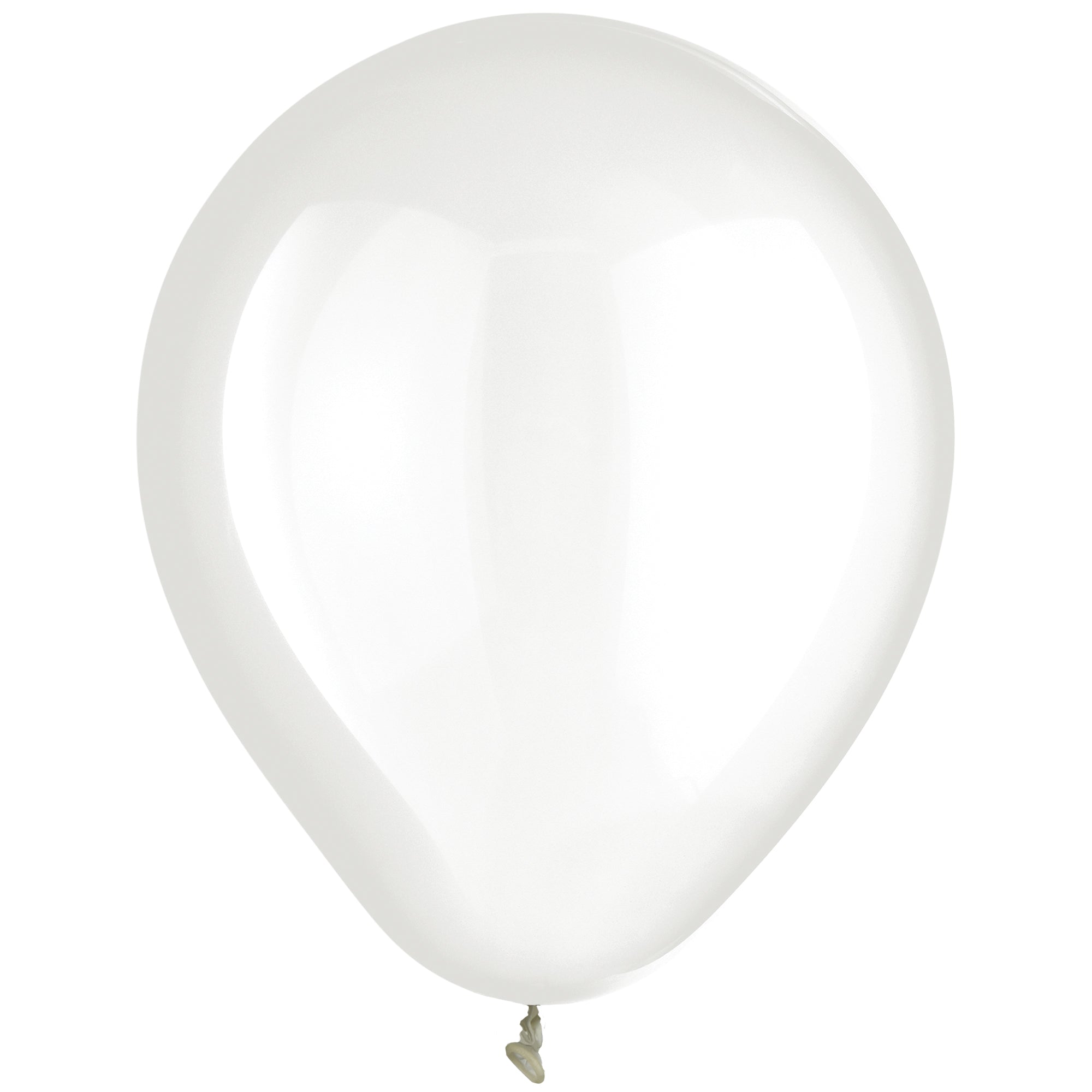 72 Latex Balloons  Clear  12in